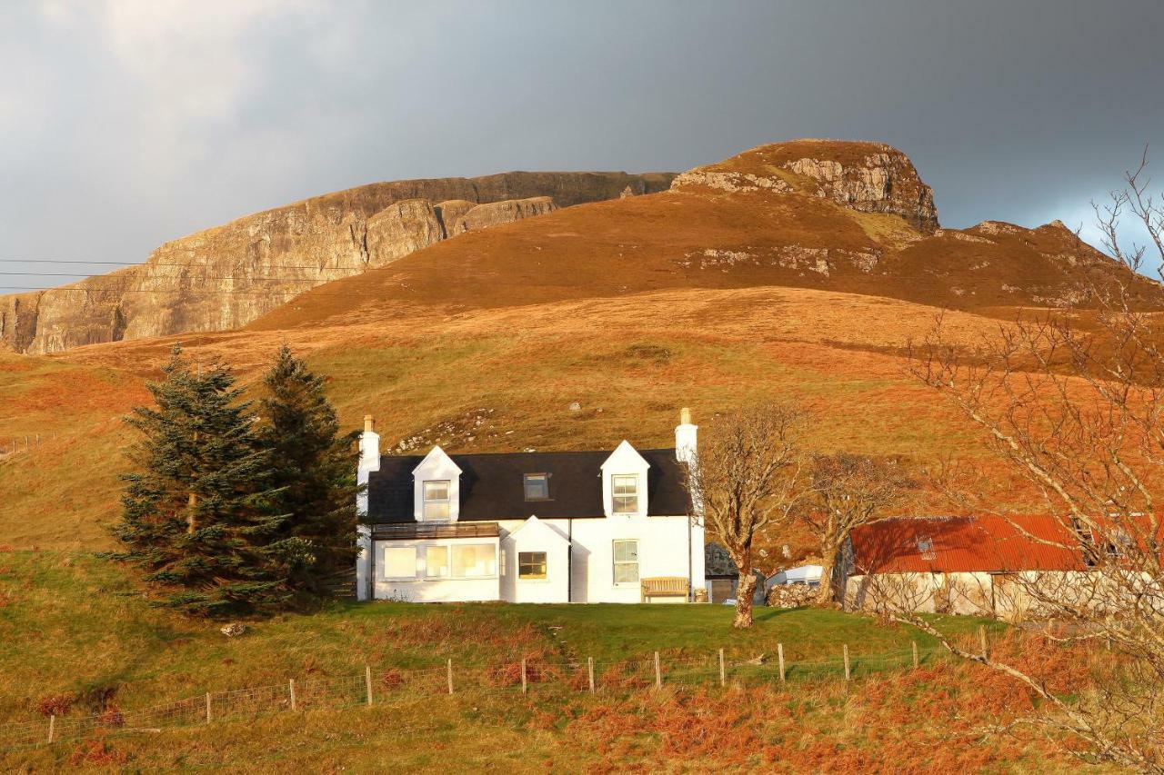 Staffin Bay View Villa Stenscholl Exteriör bild